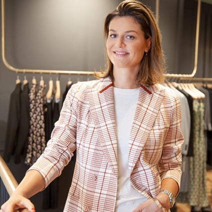 Frederieke Van Doorn, the founder of Frey., a women’s workwear brand, says most men’s tailored suits in Hong Kong are glued together and can come apart when it rains. Frey aims to do better for women.