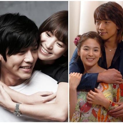 Song Hye-kyo has been romantically linked to many famous K-drama actors over the years, including Lee Byung-hun, Hyun Bin and Rain. Photos: KBS, SBS