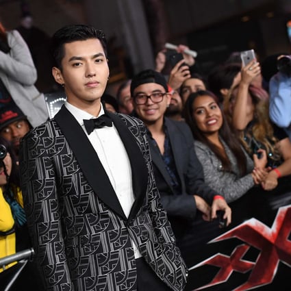 This file photo taken on January 19, 2017 shows actor Kris Wu attending the premiere of  “xXx: Return Of Xander Cage” in Los Angeles, California. The Chinese-Canadian pop megastar was detained on suspicion of rape, Beijing police said on July 31, 2021. Photo: AFP