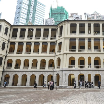 Tai Kwun, as the colonial era police station compound is called, during a media preview on 9 May 2018. Photo: Nora Tam