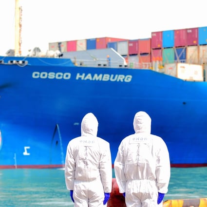 The Chinese conglomerate Cosco has bought a 35 per cent stake in the Port of Hamburg, Europe’s third-busiest. Photo: SIPA Asia via ZUMA Wire/dpa