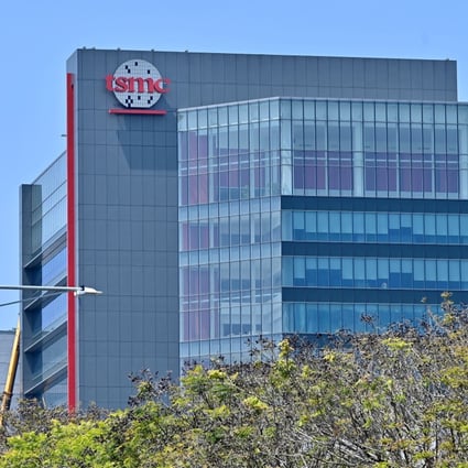 A TSMC factory in Central Taiwan Science Park, Taichung. Photo: AFP