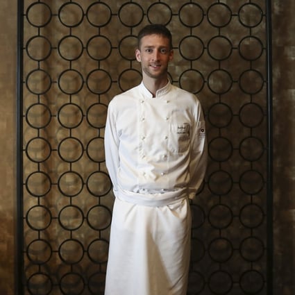 Karl Steele is the 30-year-old chef de cuisine at Hugo’s at the Hyatt Regency Tsim Sha Tsui in Hong Kong. Photo: Jonathan Wong