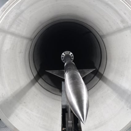 The Aerodynamics Research Institute says the FL-64 hypersonic aerodynamic wind tunnel, has passed major calibration tests after two years of development. Photo: Weibo
