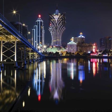 The Hong Kong-listed stocks of  Macau gaming operators fell on Monday on renewed fears of a regulatory crackdown by Beijing. Photo: AFP