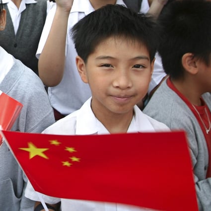 A new civic values framework issued to local schools aims to bolster students’ sense of national identity. Photo: Robert Ng