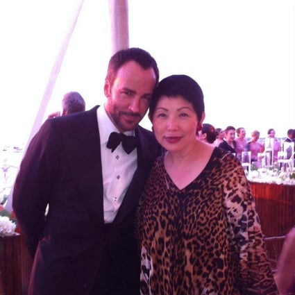Mimi Tang, Gucci’s former Asia-Pacific head, and Tom Ford, the label’s former creative director, at a party together in the early 2000s.