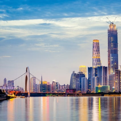 The Guangzhou skyline on the Pearl River. File photo