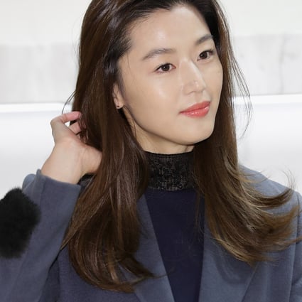 Jun Ji-hyun at the launch of fashion brand Michaa’s 2018 Winter Icon Collection in Seoul, South Korea. Now 40, the Korean actress’s goal is “to age well, as a person”. Photo: Getty Images