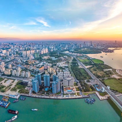 A Hainan-Hong Kong Cooperation Pilot Zone is under construction in Haikou, the capital of China’s southernmost Hainan province. Photo: Shutterstock
