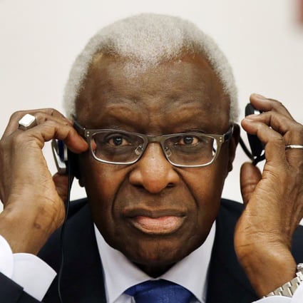 Lamine Diack, the controversial former president of the International Athletics Federation, has died, his family said Friday. He was 88. Photo: AP Photo/Kin Cheung