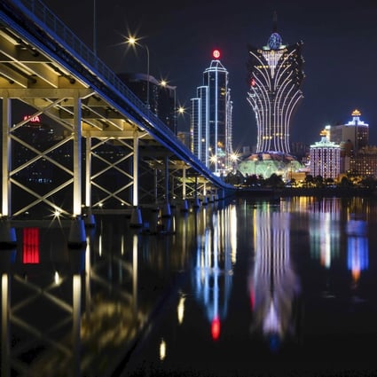 The gaming industry in Macau has contributed greatly to its economy, but the sector has been shrinking amid a crackdown. Photo: AFP