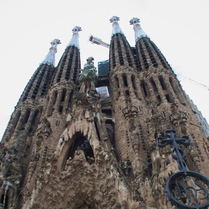 The facades of Antoni Gaudí’s still incomplete Sagrada Família basilica in Barcelona. Covid-19 is further delaying the finishing of the famous church. Photo: Peter Neville-Hadley
