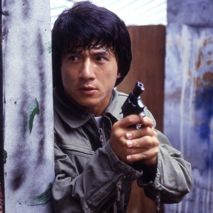 Jackie Chan in 1985’s Police Story, which features some of the martial arts superstar’s all-time classic stunts. Photo1985. Hong Kong. Directed by Jackie Chan. Brigitte Lin, Chor Yuen and Maggie Cheung co-star. Photo: Golden Harvest