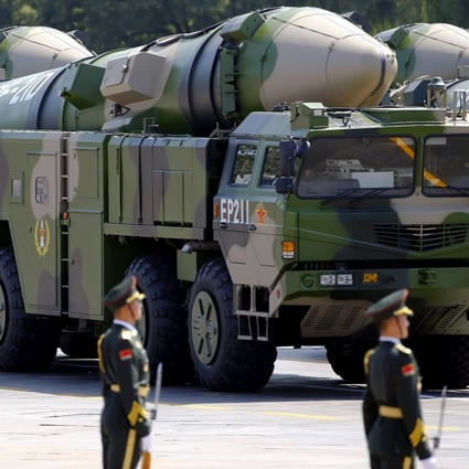 The Pentagon report highlights China’s growing nuclear arsenal. Photo: Reuters