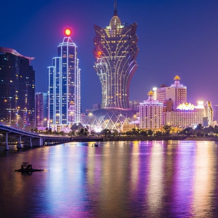 Shares of casino operators were hit when Alvin Chau Cheok-wa, the city’s biggest organiser of junket trips for high-stakes mainland punters, was among 11 people arrested for alleged links to illegal cross-border gambling and money laundering. Photo: Shutterstock