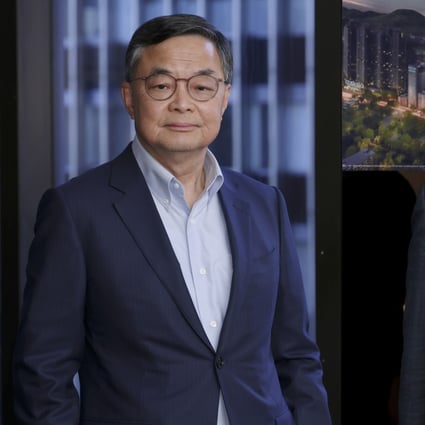 Louis Loong (left) and Howard Chao are battling it out to be the Hong Kong property industry’s voice in Legco.  Photo: SCMP