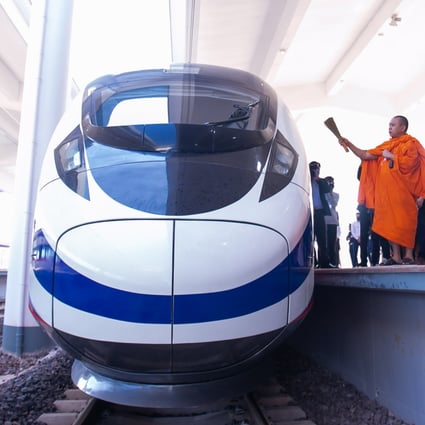 A traditional ceremony is held at the Vientiane railway station in Laos on December 2, 2021. The opening of the China-Laos railway has been heavily promoted by the two countries. Photo: Xinhua