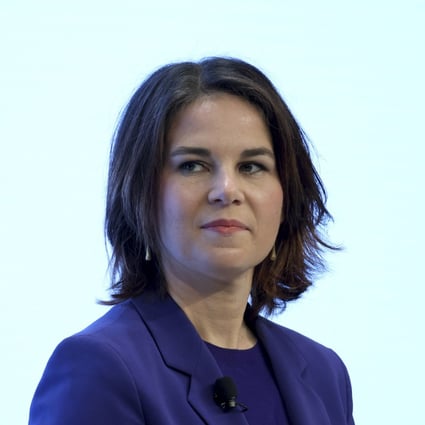 Germany’s new foreign minister, Annalena Baerbock, has vowed to take a tougher stance against China than the country’s previous administration. Photo: Bloomberg
