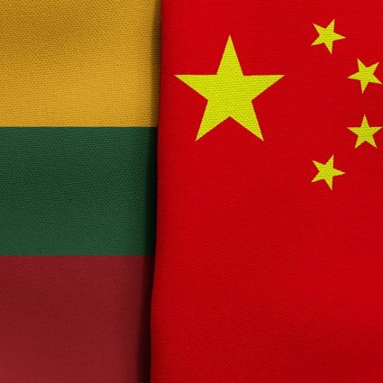 China downgraded its diplomatic ties with Lithuania last month after Taiwan opened a representative office in Vilnius. Photo: Shutterstock Images