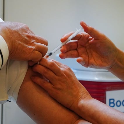 BioNTech jab recipients are better off being injected in the thigh rather than arm, experts say. Photo: Sam Tsang