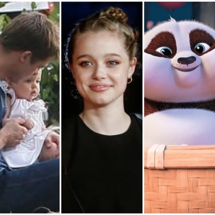 Shiloh Jolie-Pitt has already played small roles in Hollywood movies. Photos: YouTube, AFP, Getty, handout