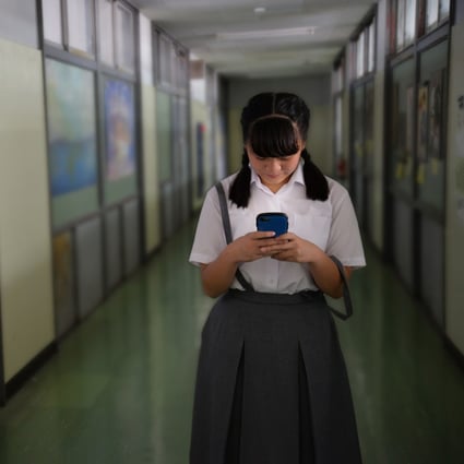 A speech telling female students to keep their bodies ‘clean’, and saying their behaviour could give boys ‘evil thoughts’ has generated controversy for a Beijing secondary school. Photo: Handout