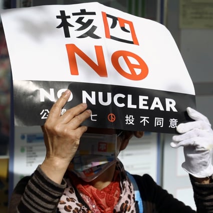 One of the proposals up for a vote is whether Taiwan should bring a fourth nuclear power plant on line. Photo: Reuters