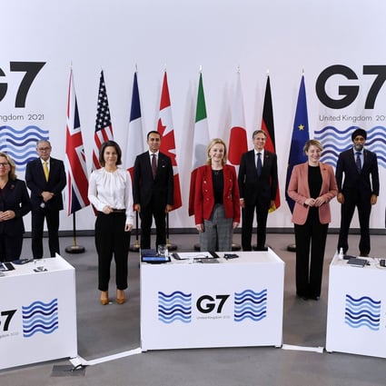 Day two of the G7 foreign ministers meeting in Liverpool, Britain, on December 12. The last in-person meeting of Britain’s year-long G7 presidency comes amid rising global tensions. Photo: REUTERS