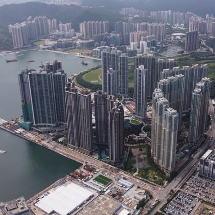 An aerial view of Lohas Park taken in August 2021. Photo: Martin Chan