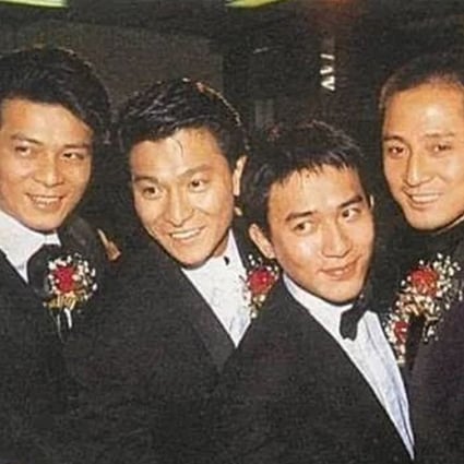 TVB’s “Five Tiger Generals” included Felix Wong Yat-wah, Andy Lau, Tony Leung, Kent Tong Chun-yip and Michael Miu Kiu-wai. Photo: Weibo