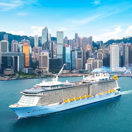 Royal Caribbean, Spectrum of the Seas, in Hong Kong’s Victoria Harbour. Photo: SCMP Archives