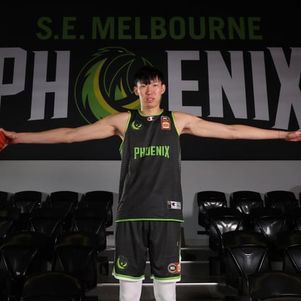 Zhou Qi has made a huge impact on the NBL after signing with South East Melbourne Phoenix. Photo: Getty Images