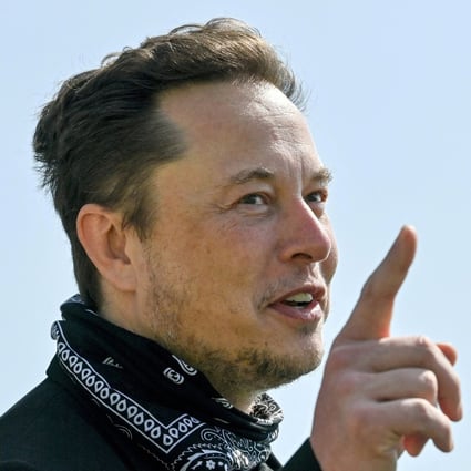 Tesla CEO Elon Musk visits the construction site for the company’s Gigafactory in Gruenheide near Berlin, Germany in August. Photo: Reuters