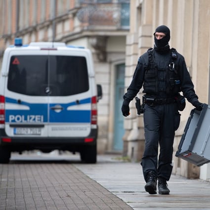 German police and special forces searched several properties in Dresden on Wednesday. Photo: dpa