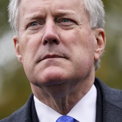 Former White House chief of staff Mark Meadows. File photo: AP