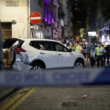 Safety on Hong Kong’s busiest streets is at issue after a traffic accident in the SoHo nightclub area left a woman dead and seven other pedestrians injured.  Photo: Edmond So