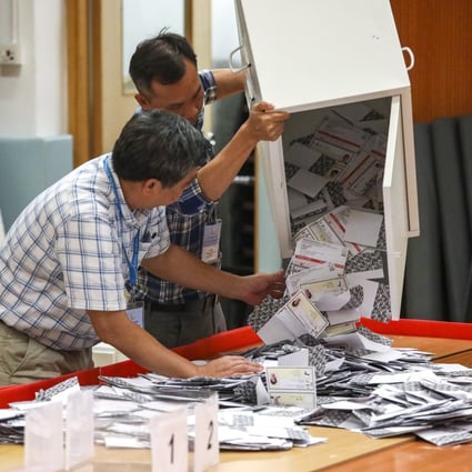 Civil servants on election day duty will have their compensation increased by between HK$110 and HK$5,830, depending on the polling station. Photo: Felix Wong