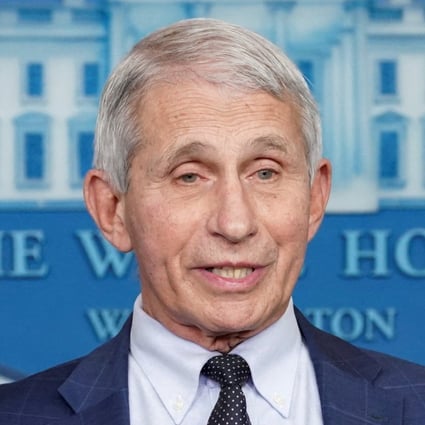 Dr Anthony Fauci speaks about the Omicron coronavirus variant during a press briefing at the White House on December 1. Photo: Reuters