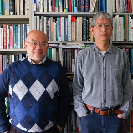 Chinese University political scientists Ivan Choy (left)and Ma Ngok. Photo: Dickson Lee