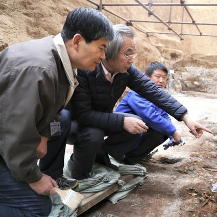 A recently excavated tomb changed centuries of belief about the final resting place of an ancient Chinese emperor. Photo: ThePaper