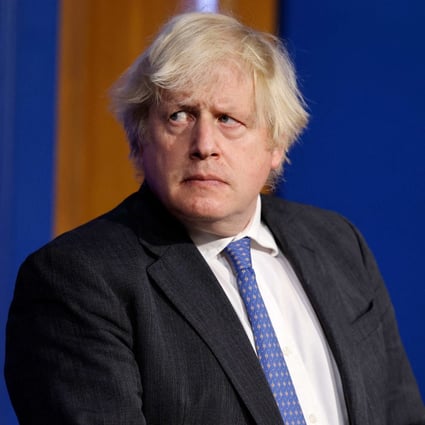 Britain’s Prime Minister Boris Johnson has been on the defensive in recent months, because of scandals and political missteps. Photo: AFP