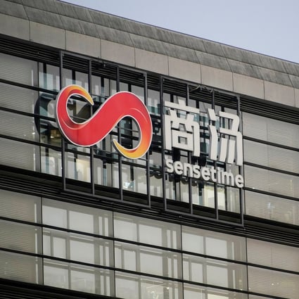 SenseTime’s logo is seen at the AI start-up’s office in Shanghai. Photo: Reuters