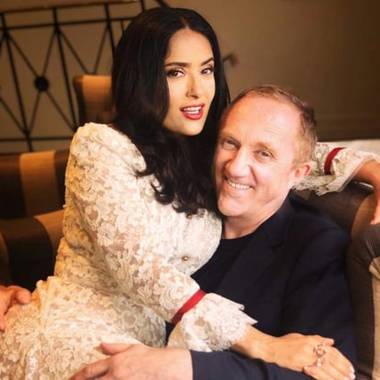 inside salma hayek and francois henri pinault s luxury lives the kering ceo spends his us 7 billion net worth on lavish holidays his stade rennais f c and restoring the notre dame south china