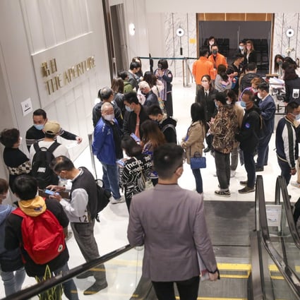 With nearly 500 flats on offer, Hong Kong residential property sales on Saturday marked the city’s biggest weekend for homebuyers since September. Photo: Xiaomei Chen