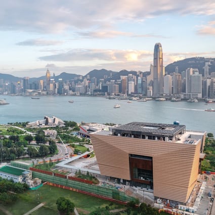 The West Kowloon cultural district is set to attract mainland Chinese and multinational tenants, as new office space comes into the market. Photo: Handout