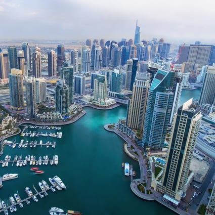 Dubai Marina in Dubai, UAE. Photo: Shutterstock