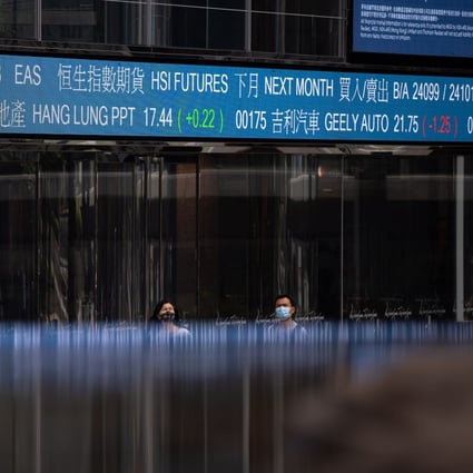 Exchange Square, which houses the city’s bourse, in Hong Kong. Photo: EPA-EFE