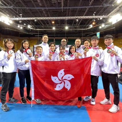 Hong Kong’s karate team finishes with three senior bronze medals at the WKF Asian Championships in Kazakhstan. Photo: The Karatedo Federation of Hong Kong China   