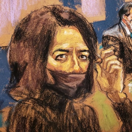 Ghislaine Maxwell sits in the courtroom to hear a note from the jury in a courtroom sketch in New York City on December 21. Photo: Reuters